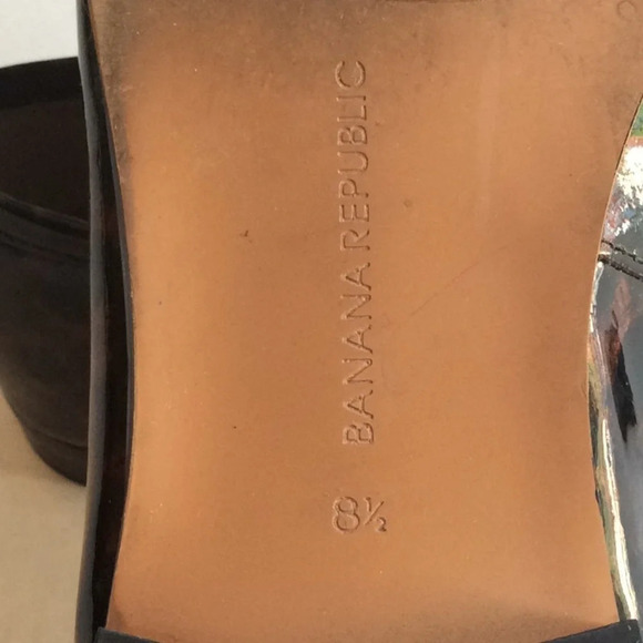 Banana Republic Leopard Print Patent Leather Flats - Picture 7 of 8